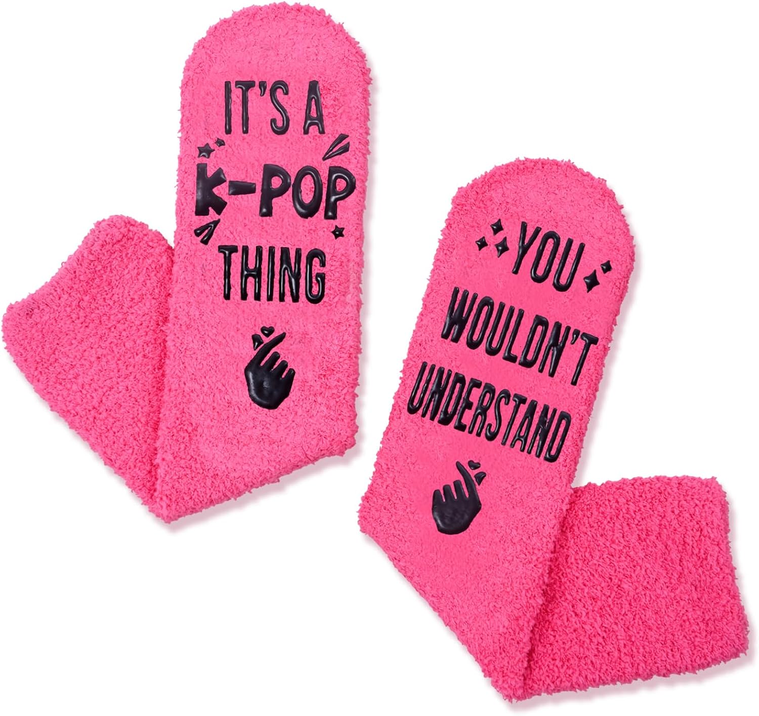 Miniatura 3 de Zmart Divertidos calcetines locos KPOP K-pop regalos para amantes del K-pop regalos de música para adolescentes, regalos de música para amantes de