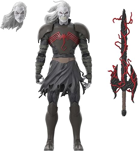 Miniatura 3 de Marvel Legends Series 60th Anniversary Knull and Venom - Juego de 2 figuras de acción King in Black de 6 pulgadas, 5 accesorios