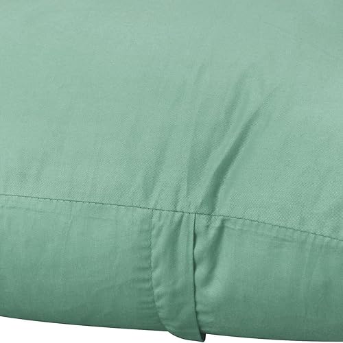 Vista 101 de Thmyo Paquete de 2 fundas de almohada cuadradas decorativas de algodón, fundas de almohada de sublimación en blanco, fundas de cojín blancas