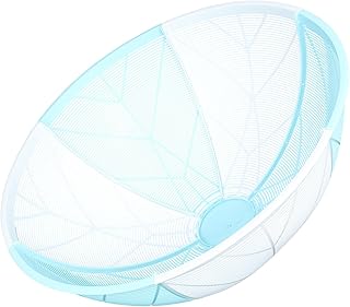 ABOOFAN Cubierta Protectora Desmontable para Platos para Mesa De Cocina Color Blanco y Azul Transpirable y Reutilizable para Alimentos Frescos