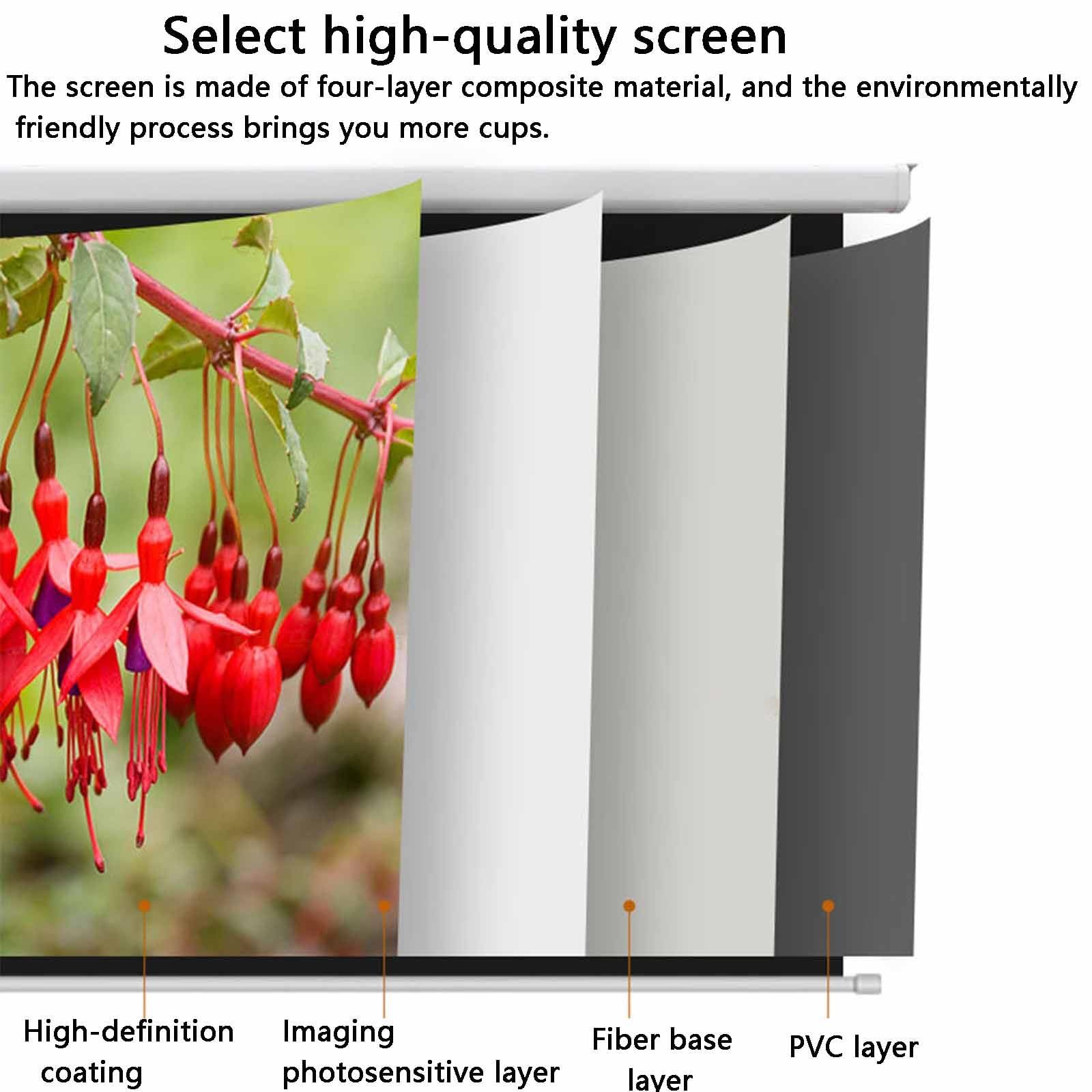 Pantalla De Proyección 3D Profesional De Voltaje Eléctrico para Techo, Tela Gris Plata, Ideal para Cine En Casa Y Presentaciones.,100inch