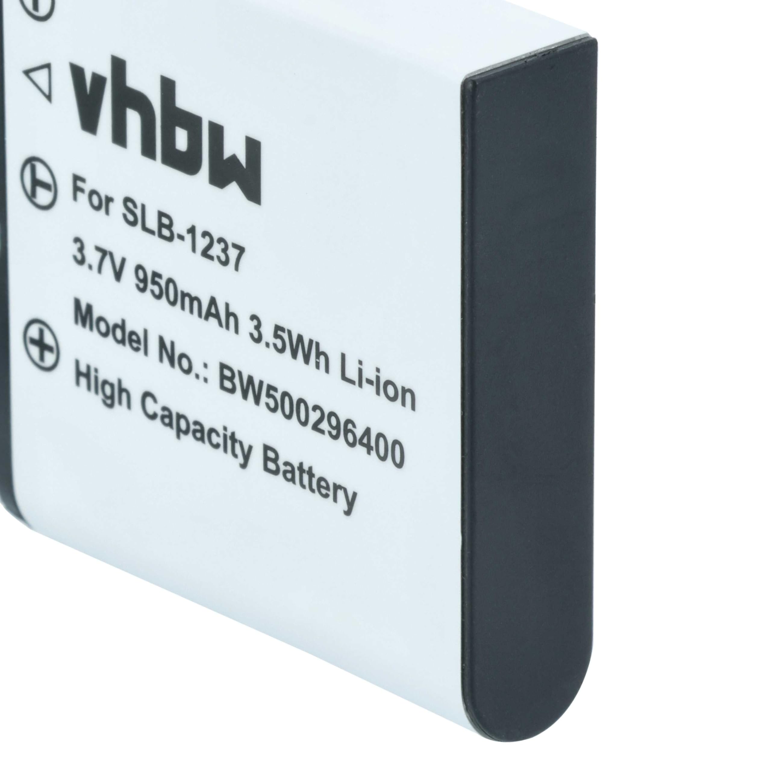 3 x zestaw baterii VHbw 950 mAh do aparatu zastępuje Samsung SLB-1237, Epson EU-94, EPALB2, B31B173003CU, B32B818242, Sigma BP-31
