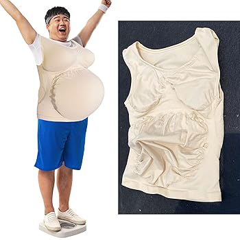 Lustiger Fake Hintern & Bauch - Künstliches Po & Bauch Kostüm Für Halloween & Weihnachten