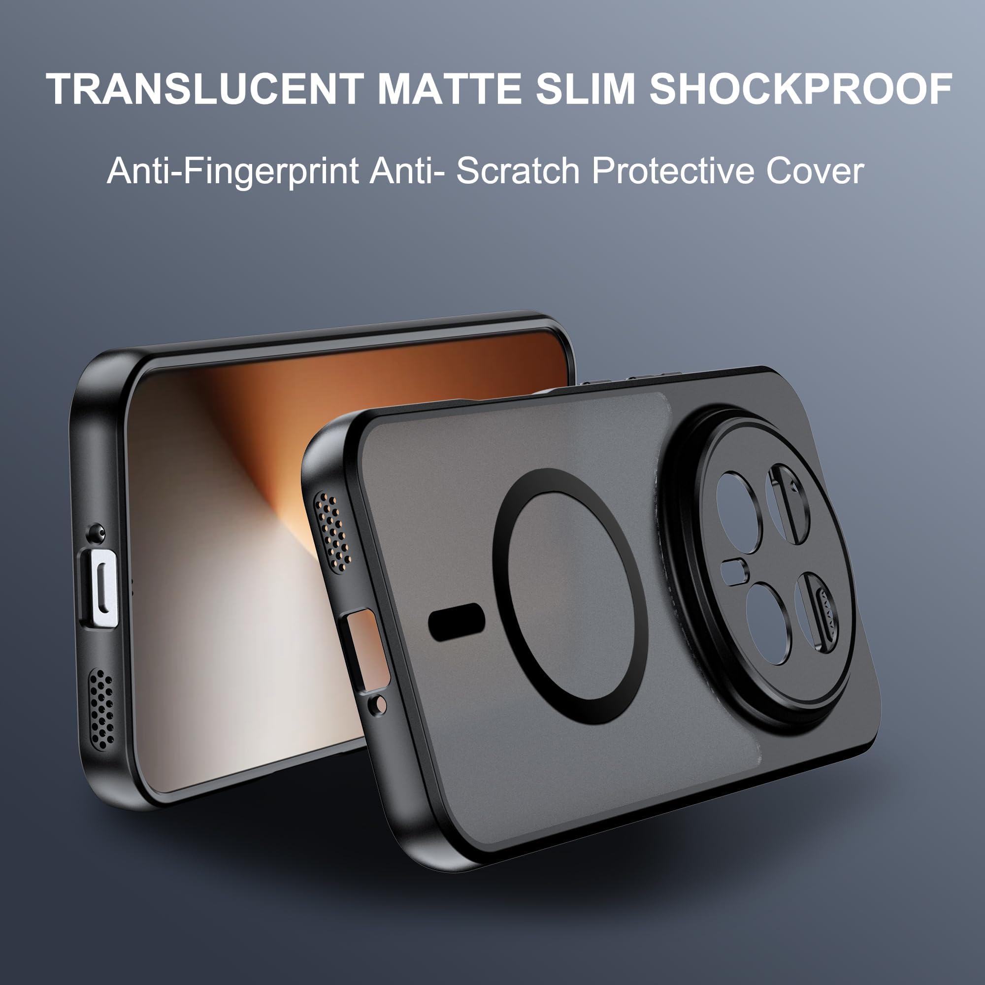 Amazon.com: QUIETIP Magnetic Case for Honor Magic 8 Pro