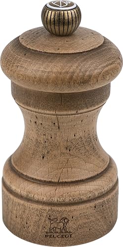 Peugeot Bistro 30940 - Molinillo de sal envejecido, 3.9in