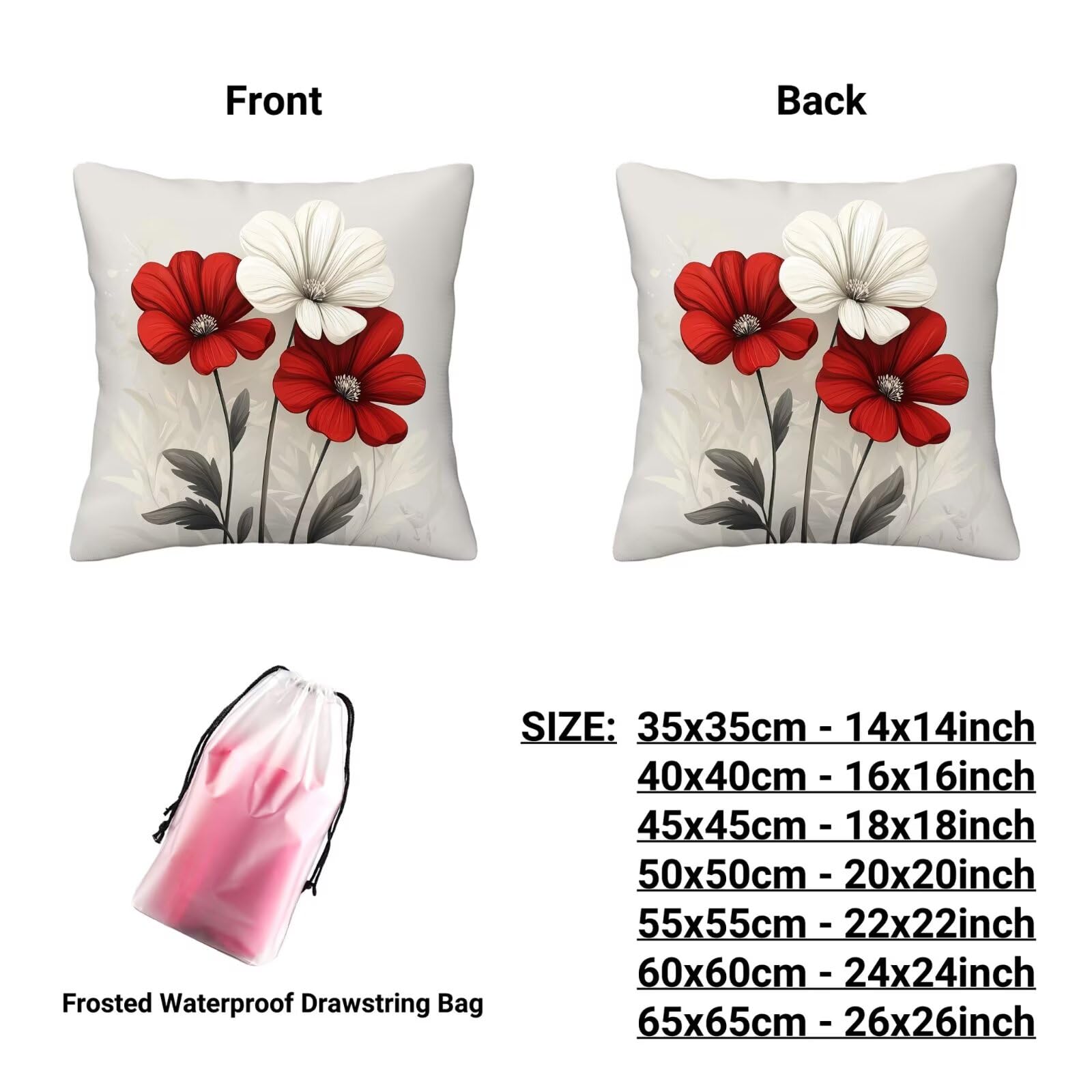 Kissenbezug 55x55 Grau 4er Set Samt Kissenbezüge Blume Zierkissenbezug Kissenhülle Dekorative Weiche Quadratische Dekokissenbezug Sofakissenbezug Couchkissen für Deko Schlafzimmer Wohnzimmer E-14