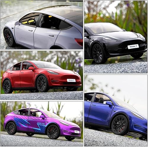 Miniatura 3 de Coches de juguete modelo Y modelo 124 modelo Y, modelo Y con luz, modelo Y modelo grande de juguete adecuado para niños y adultos, regalo de