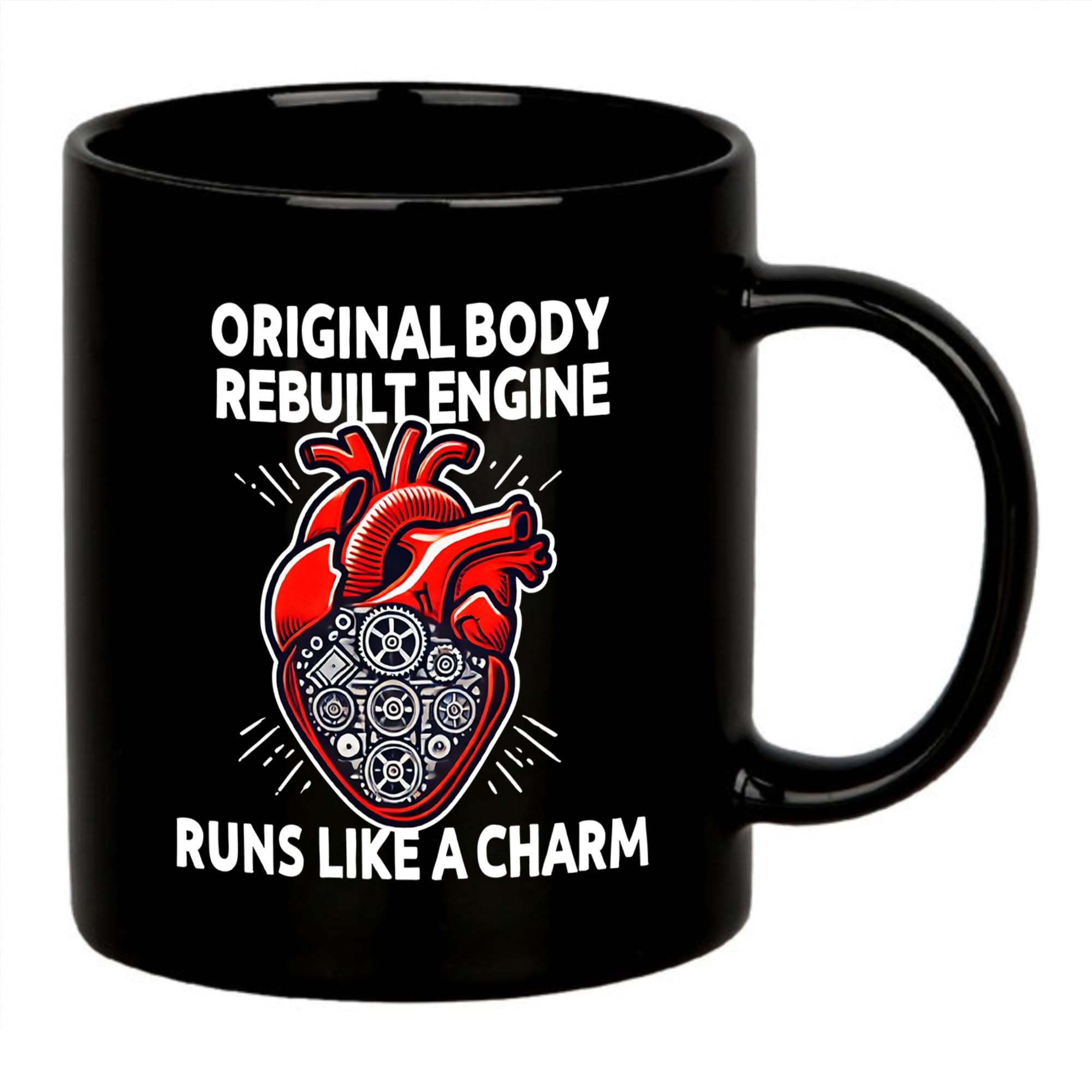 Taza De Regalo Carrocería original, motor reconstruido Taza De Desayuno