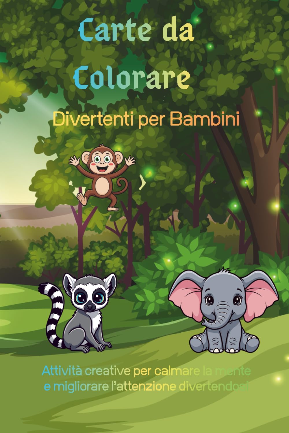 ANIMALI DA COLORARE: DISEGNI DIVERTENTI