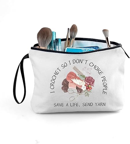 Miniatura 5 de ARIOSEY Regalos para mujeres, regalos para colchas, bolsa de cosméticos pequeña, accesorios de ganchillo, regalos del día de la madre, Sewing2