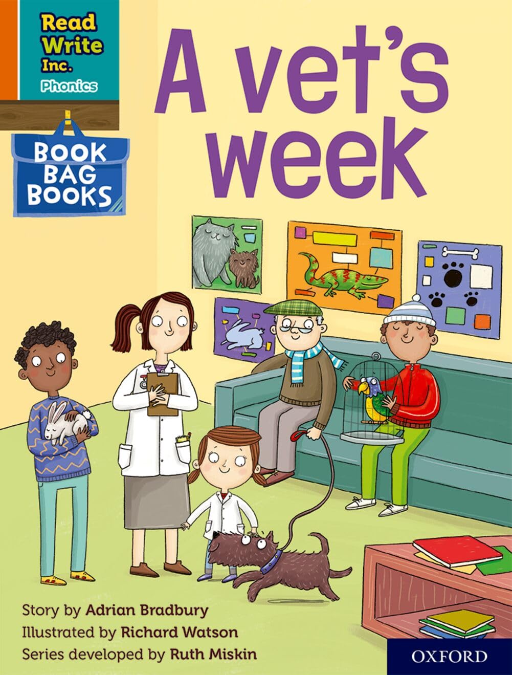 A vet's week (Orange Set 4 Book Bag Book 2) (Read Write Inc. Phonics)