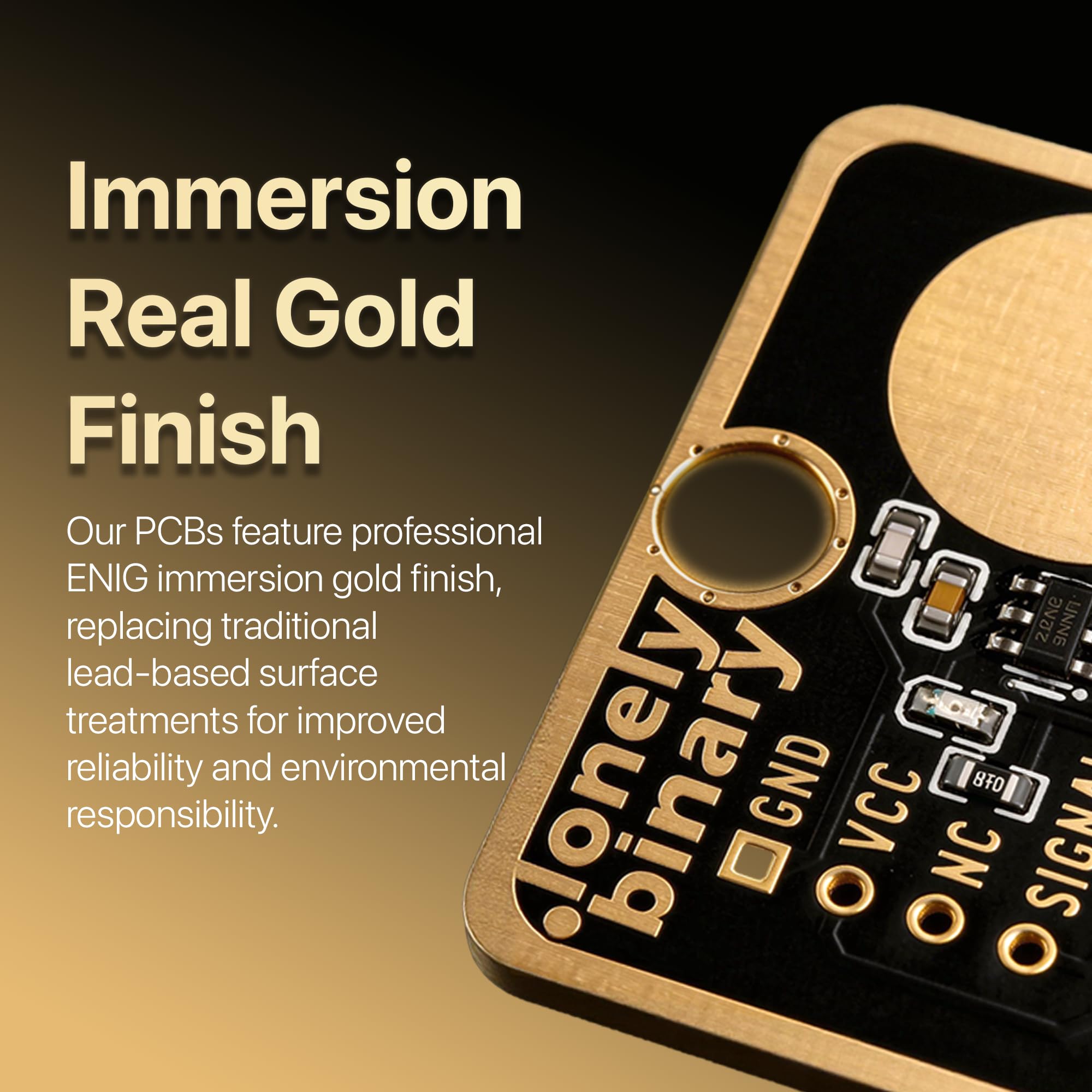 Lonely Binary TinkerBlock Kit modulo sensore 46 pezzi Gold Edition, senza piombo | con tutorial compatibile con Arduino IDE, ESP32-S3, Raspberry Pi Pico | Starter Kit prototipazione fai da te