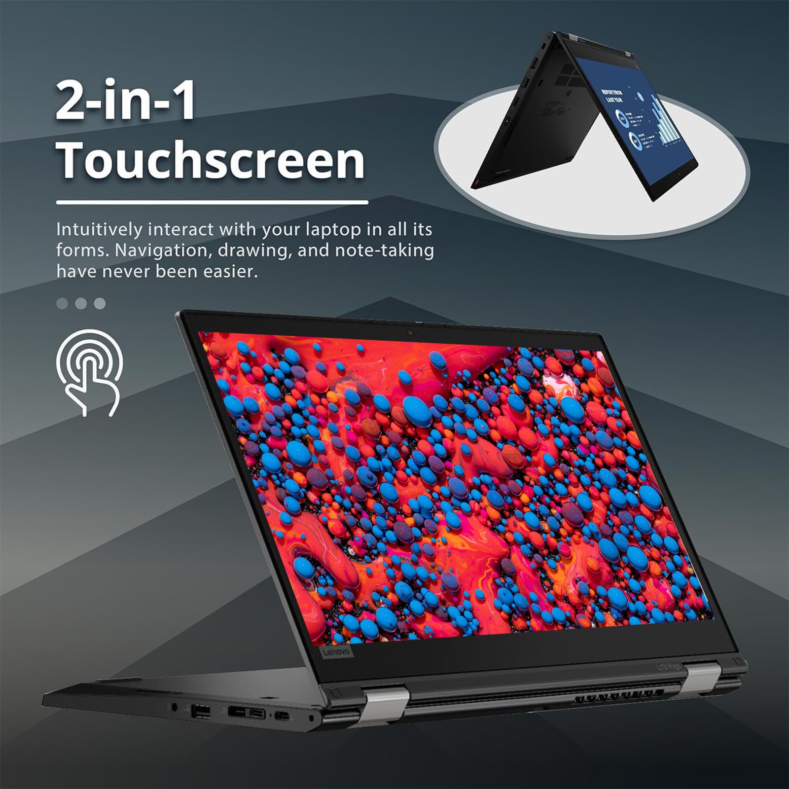 Amazon.com: Lenovo ThinkPad L13 Yoga Gen3 Laptop 2-in-1