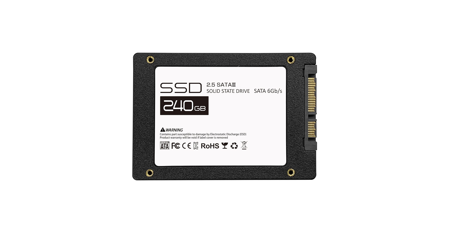 ○新品未使用　HIDISC 2.5インチ SSD 240GB ５個セット 2.5inch SATA SSD 240GB | HIDISC 株式会社磁気研究所