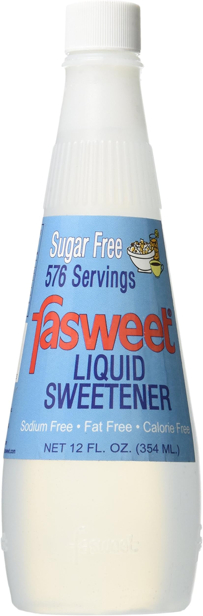 Fasweet Liquid Sweetener - Sugar Free, 12 oz (1)
