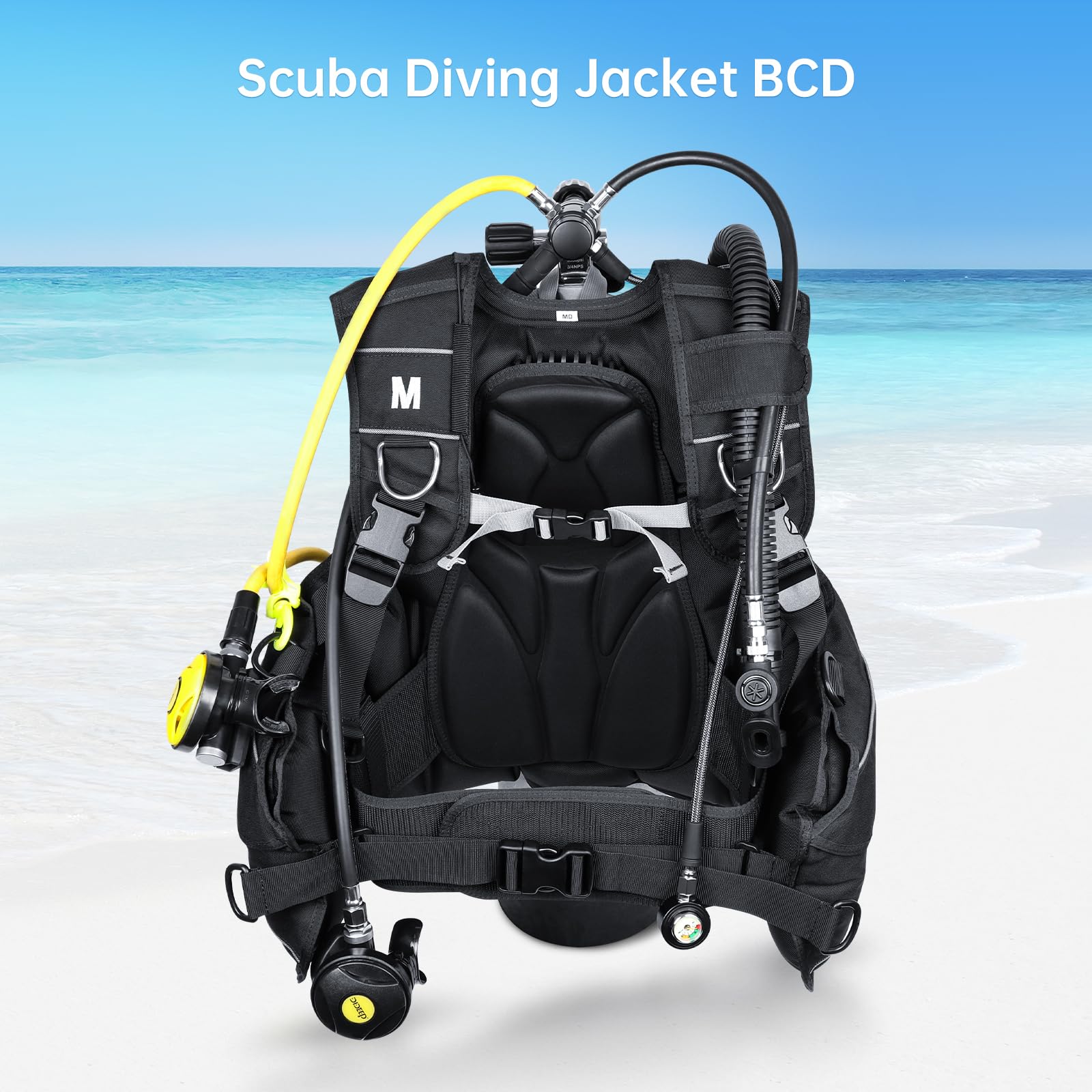 DIDEEP Taucherjacke BCD Tieftauchen Auftrieb Kompensatoren Verstellbare Weste