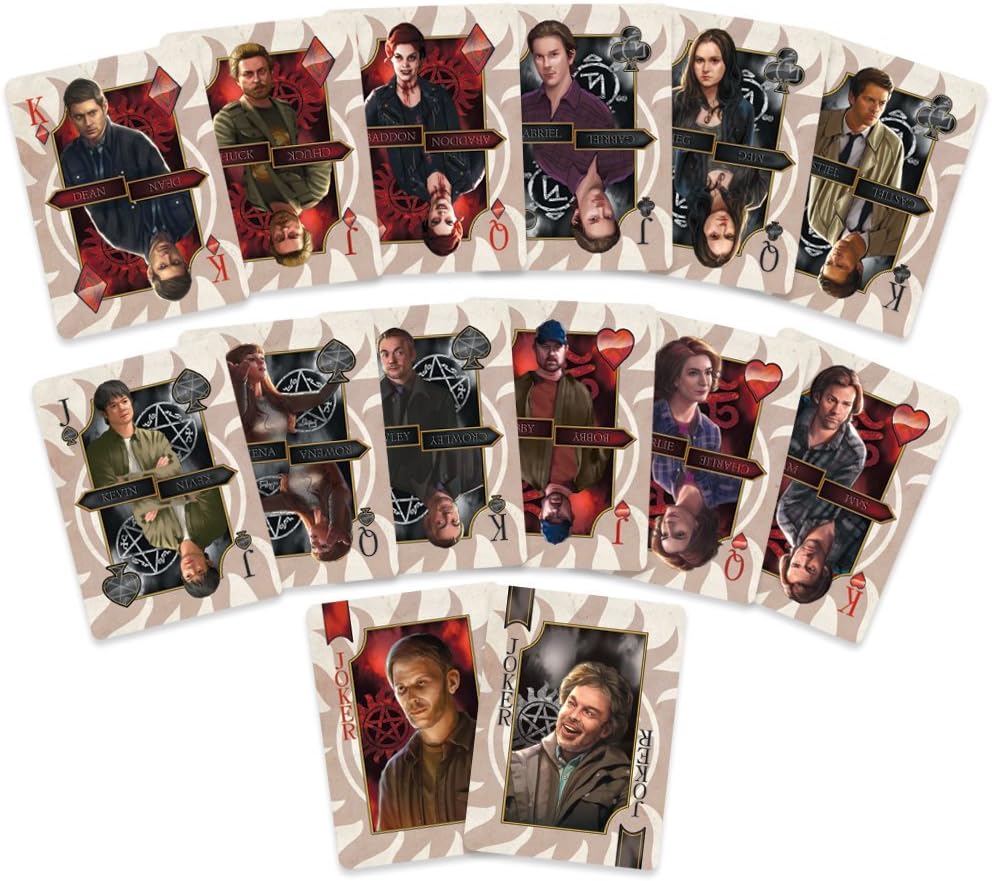 Albino Dragon Supernatural Playing Cards (Unwrapped)