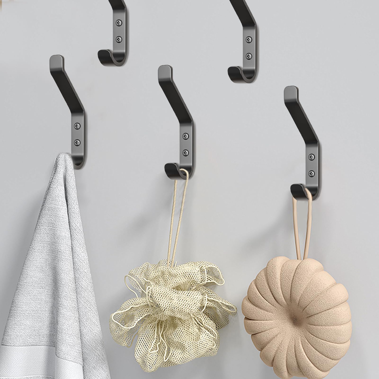 Ganchos De Pared Para Abrigos Perchero Adhesivo Sin Taladro | Perchero De Pared Con Ganchos Hogar Dormitorio Cocina Baño Recibidor Ropa Bolso Mochila Sombrero Llave Toalla Albornoz