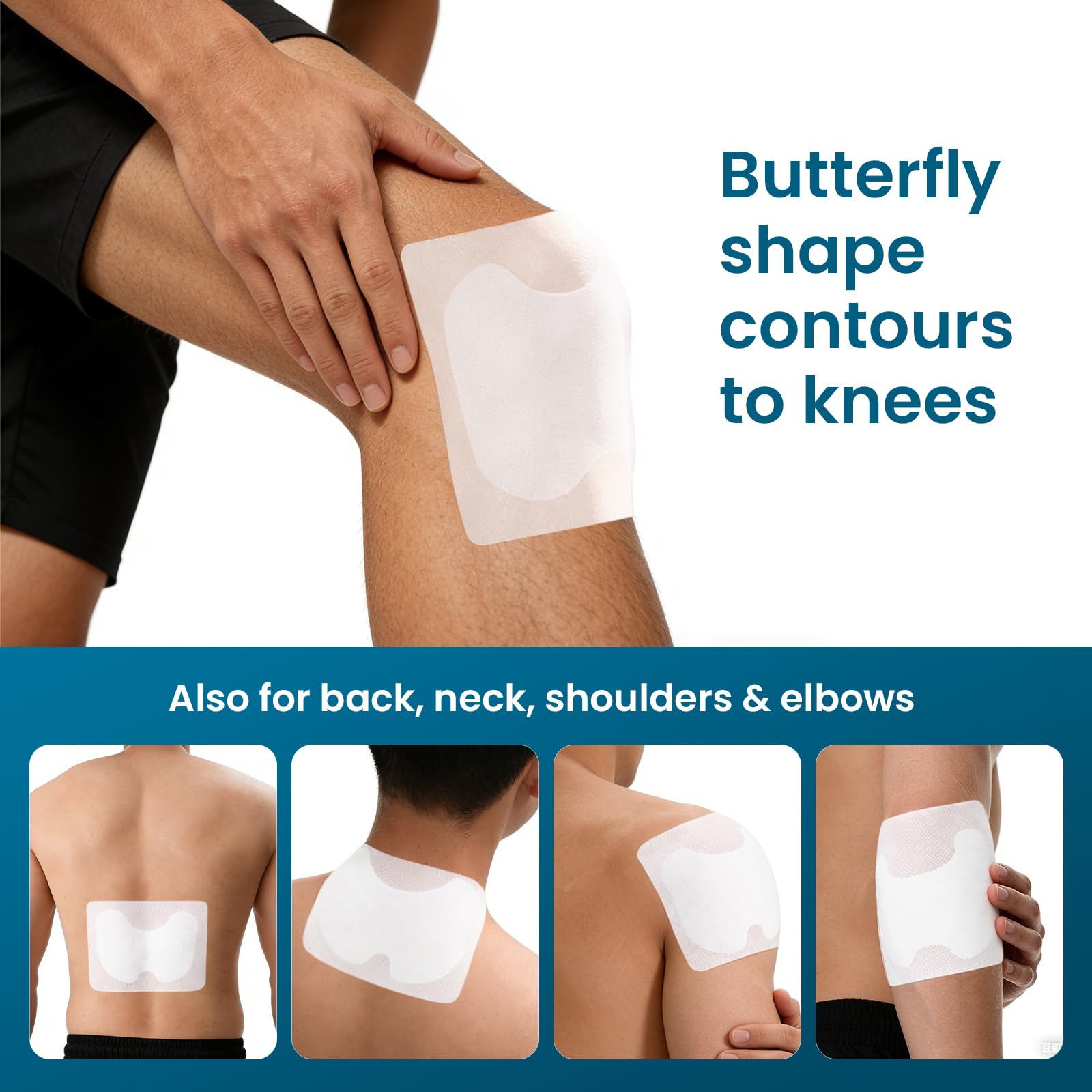 Sumifun Lidocaine Knee Pain Relief Patches Maximum OTC Strength 25 Counts — Amazon image 4