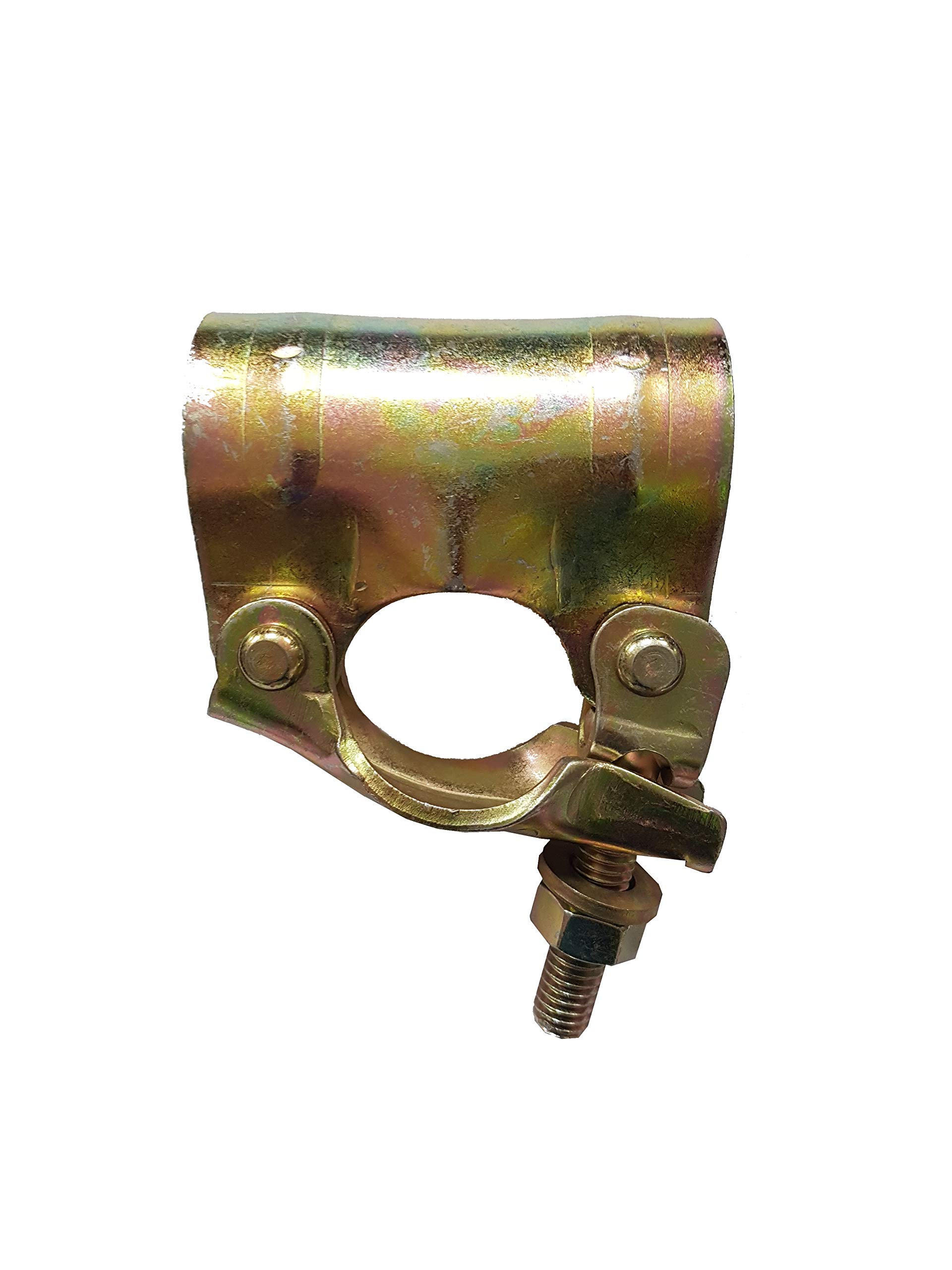 10x New Scaffolding/Scaffold Pressed Single Wrapover Putlog Couplers/Clamps/Fittings