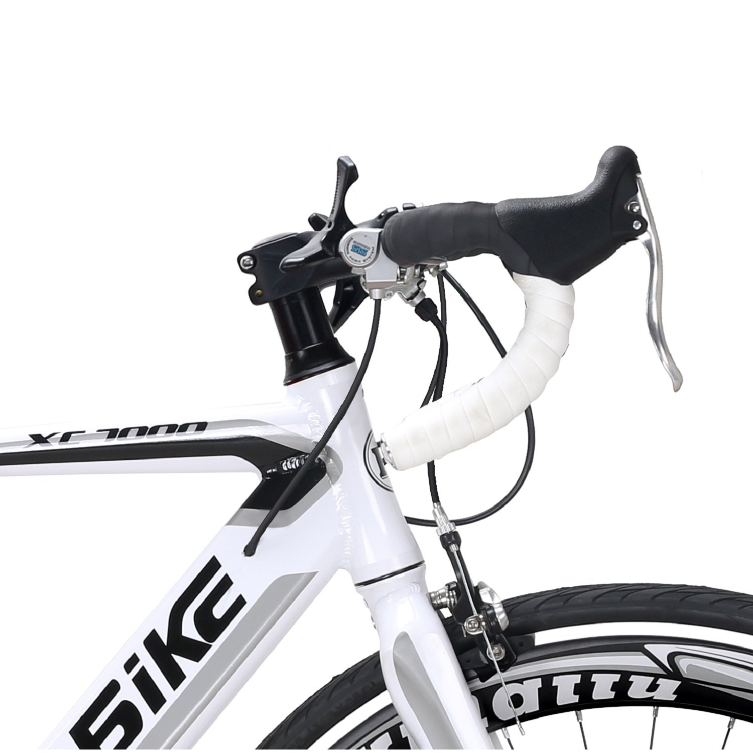 Amazon | EUROBIKE XC7000 ロードバイク 700C アルミ合金自転車14S変速