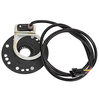 Ketsicart Electric Speed Sensor, Easy Installation Pedal Assist Sensor Professional Stable and Durable for Electric Bikes