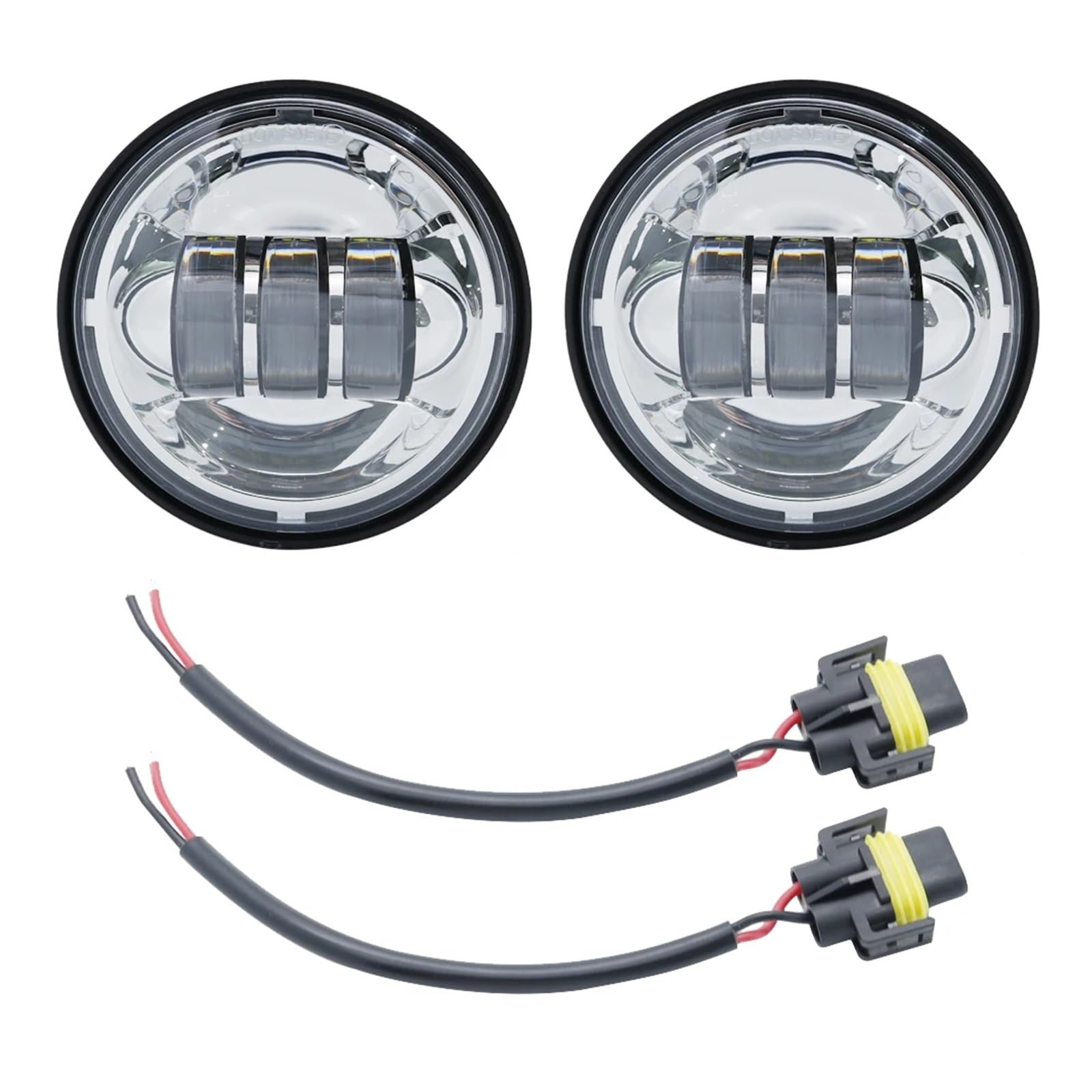 オートバイ 4.5 インチ LED フォグヘッドライト パッシングランプ  