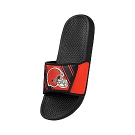 FOCO Las Vegas Raiders NFL Mens Legacy Sport Slide, Black, 11-12