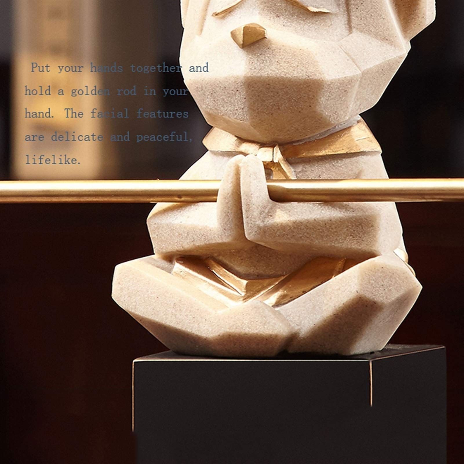 Sun Wukong Statue Decoration Monkey King Dekoracja Żywica Słońce Wukong Ozdoby Małpa Rzemiosła Dasheng Ozdoby Rzemiosła Dom Office Dekoracje Prezenty Home Decor Sun Wukong Statua Figurka Monkey King.
