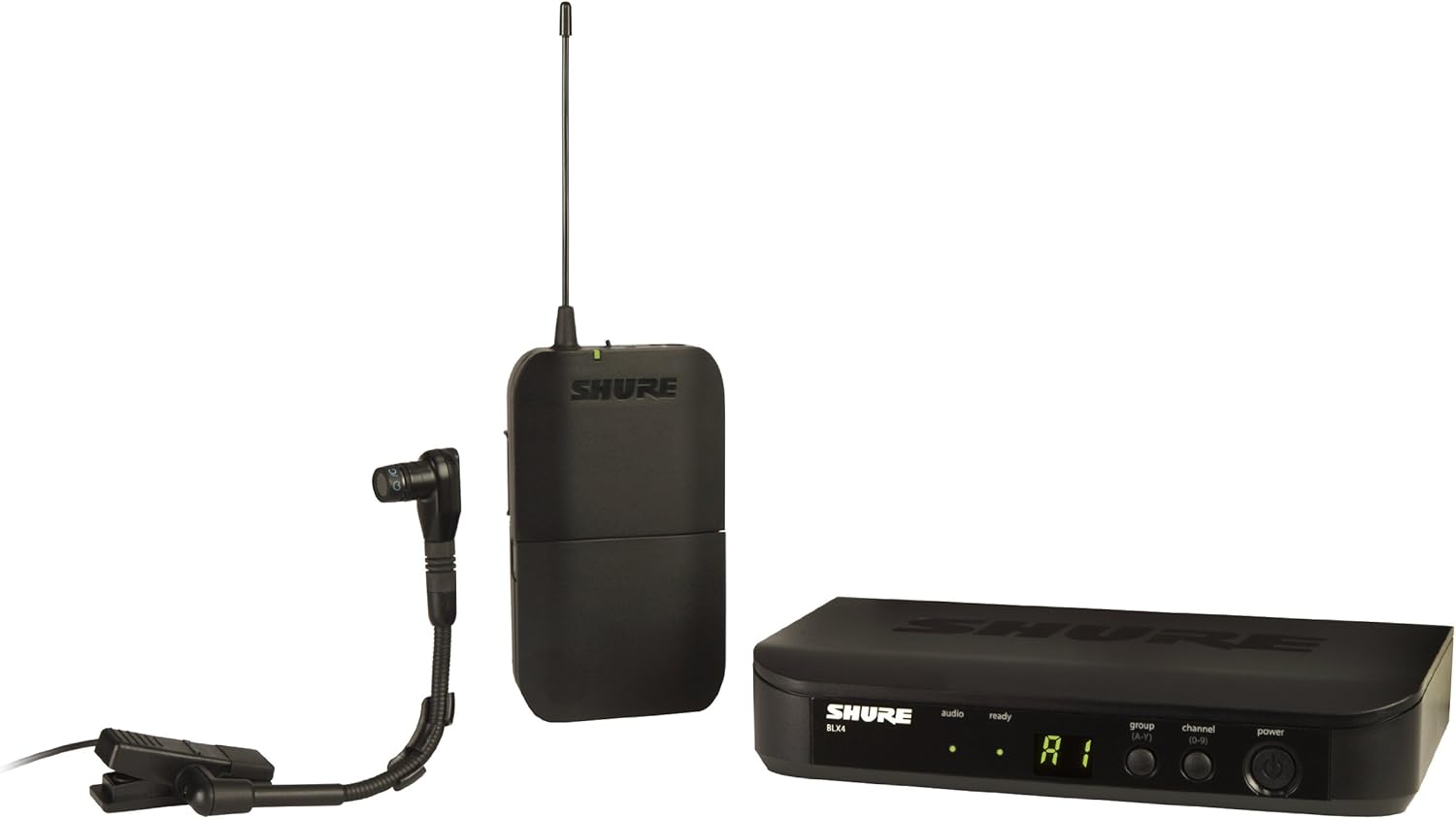 Discount 80% Shure BLX14/B98 Wireless Microphone System with Bodypack and BETA 98H/C Clip-on Gooseneck Instrument Mic (Discontinued by Manufacturer) Discount 70% Shure BLX14/B98 Wireless Microphone System with Bodypack and BETA 98H/C Clip-on Gooseneck Instrument Mic (Discontinued by Manufacturer)
