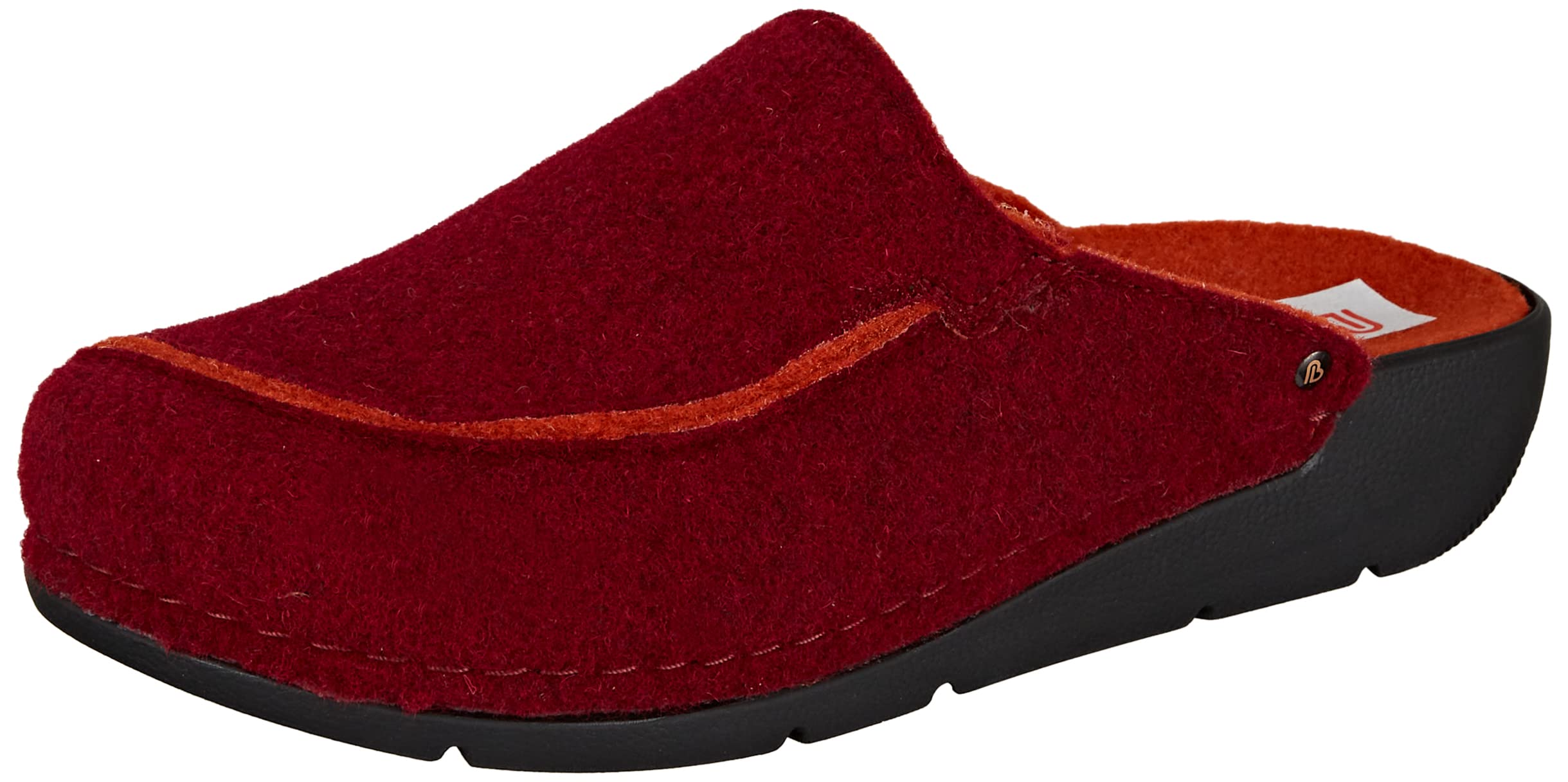 Berkemann Women's Neah Slippers, Deep Red/Orange, 41.5 EU
