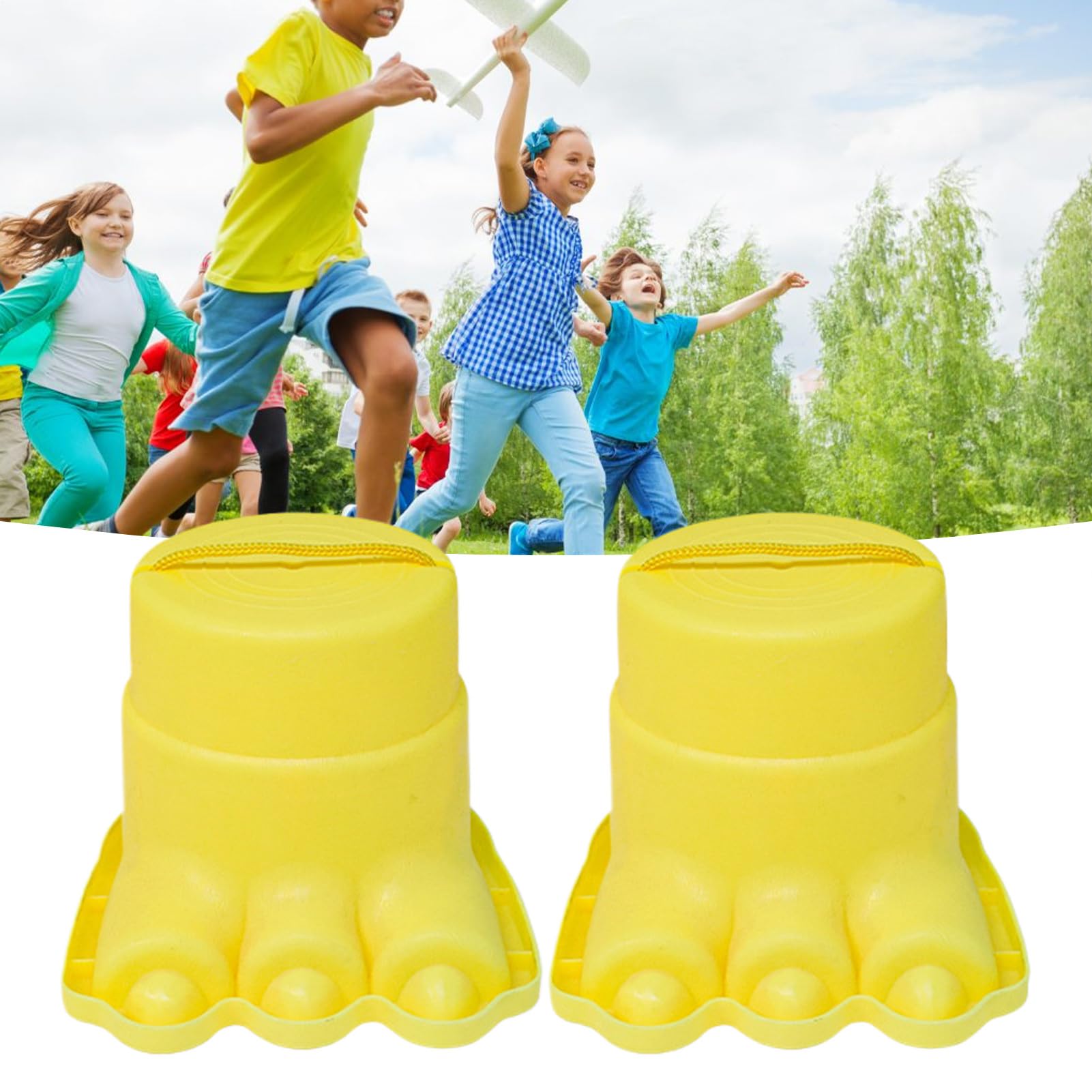 Stilts for Kids - 5.31x3.94x4.13in Balance Stilts for Kids | Walking Stilt Balance Stepper | Weight-Bearing Motor Skill Development Exercise Toys fôr Indoor Recess Backyard Party Homeschool Gym