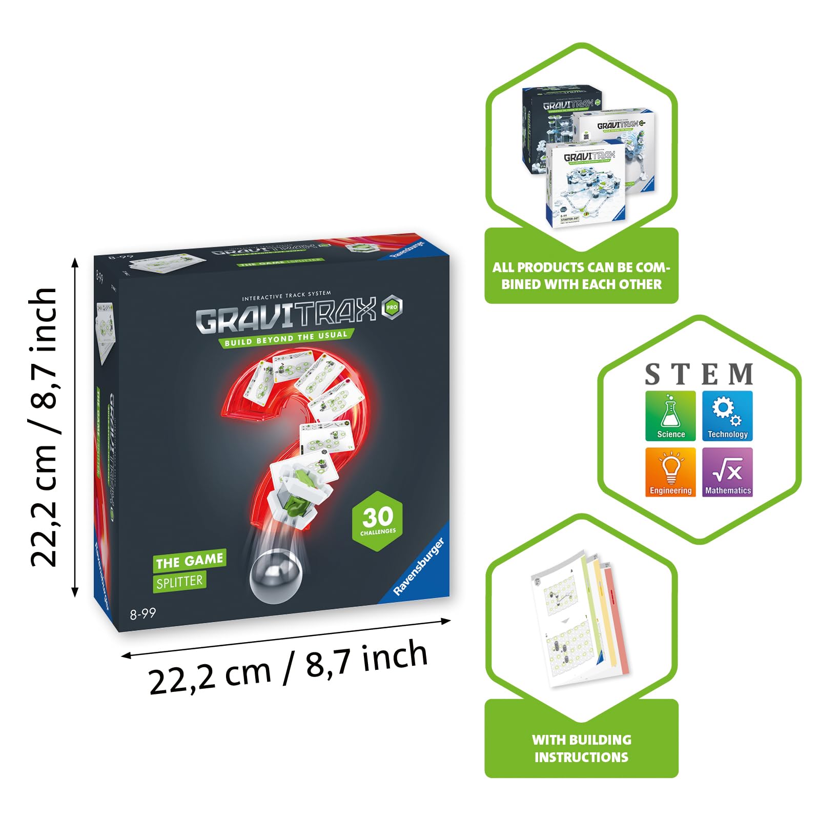 Amazon.com: GraviTrax PRO The Game: Splitter : Toys & Games