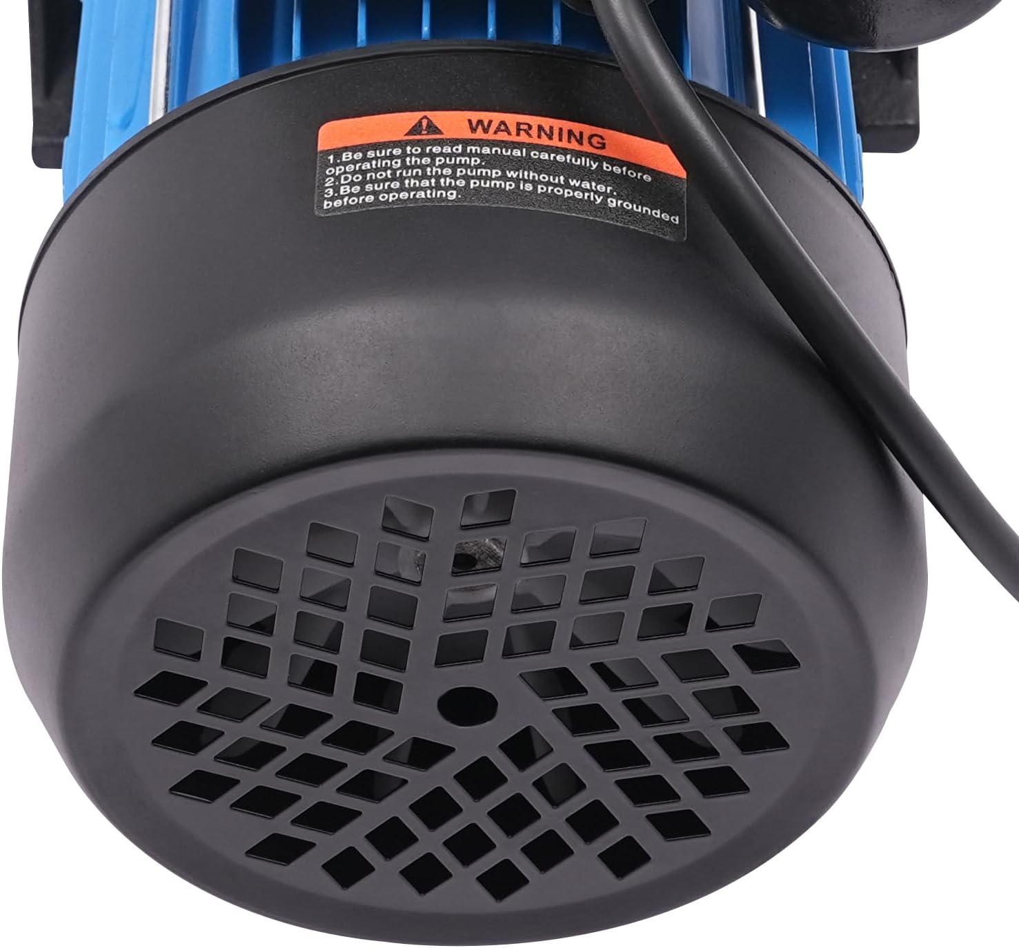 Shallow Well Pump, 1in Jet Water Pump Cast Iron, Well Depth up to 82ft Shallow Well Jet Pump, Automatic Pressure Switch, 183.73 Feet Head Water Pump Versatile for Farm Domestic Garden