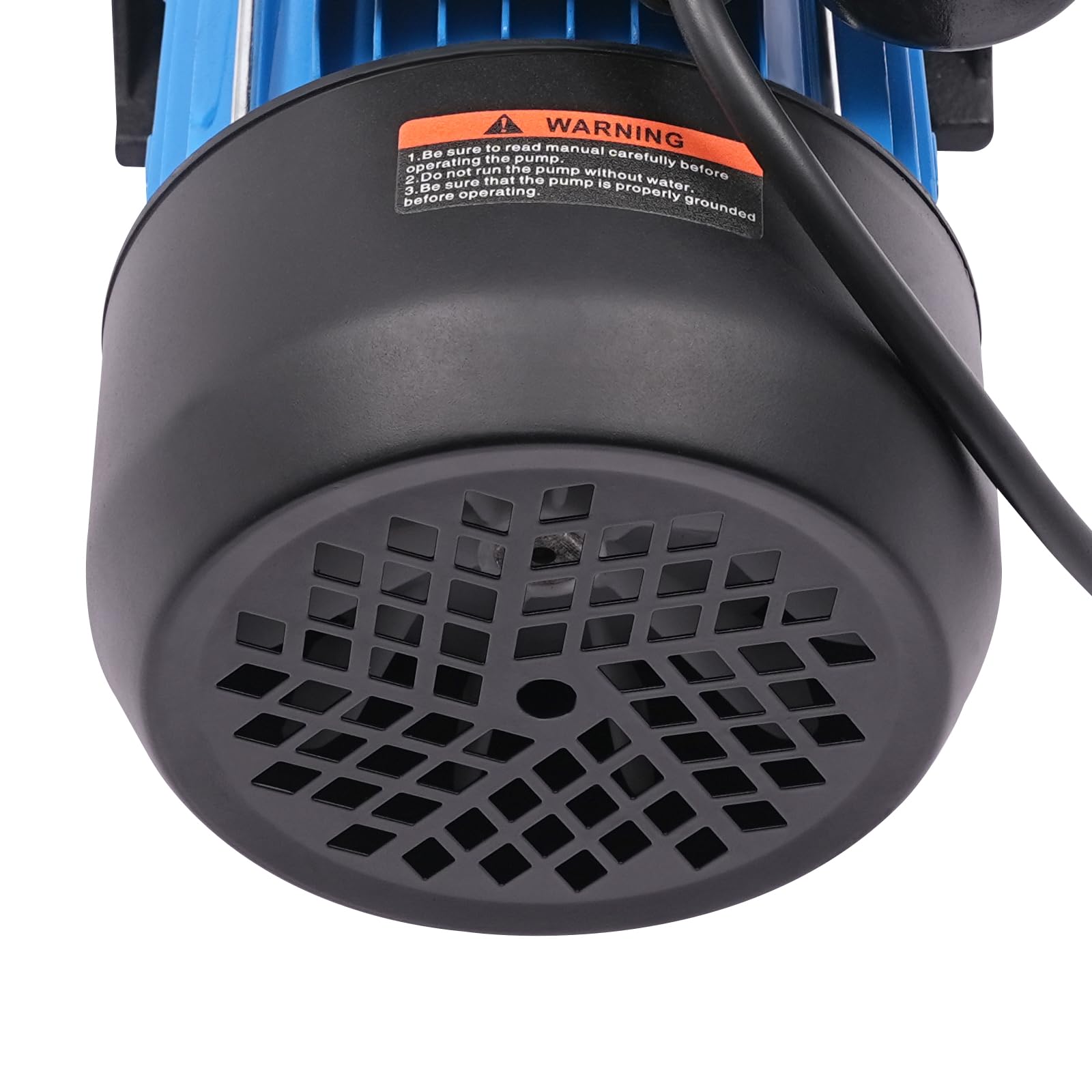 Shallow Well Jet Water Pump Booster Garden Sprinkler Pumps Portable Farm Irrigation Pump With Pressure Switch/Pressure Gauge 0.75HP/1.0HP IP44 Protection Level For Gardens Lawns Farms (1.0HP 750W)