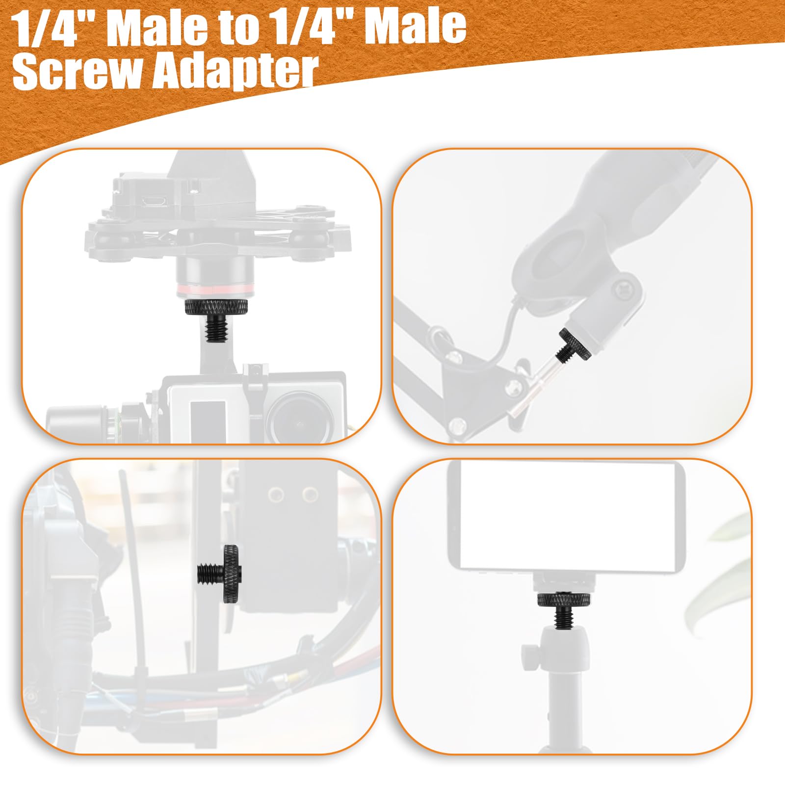 1/4" Tripod Screws - Camera Rig Mounts -4