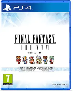 PS4 プレステ4 ファイナルファンタジー 1-6 ピクセルリマスター コレクション アニバーサリーエディション , 2D ピクセル リマスター, ファイナルファンタジー final fantasy i-vi collection anniversary edition I~VI 収録 ソフト 輸入版 日本語対応