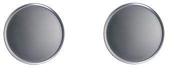 American Metalcraft HACTP20 Coupe Style Pan, Heavy Weight, 14 Gauge Thickness, 20 inches Dia, Aluminum (2)