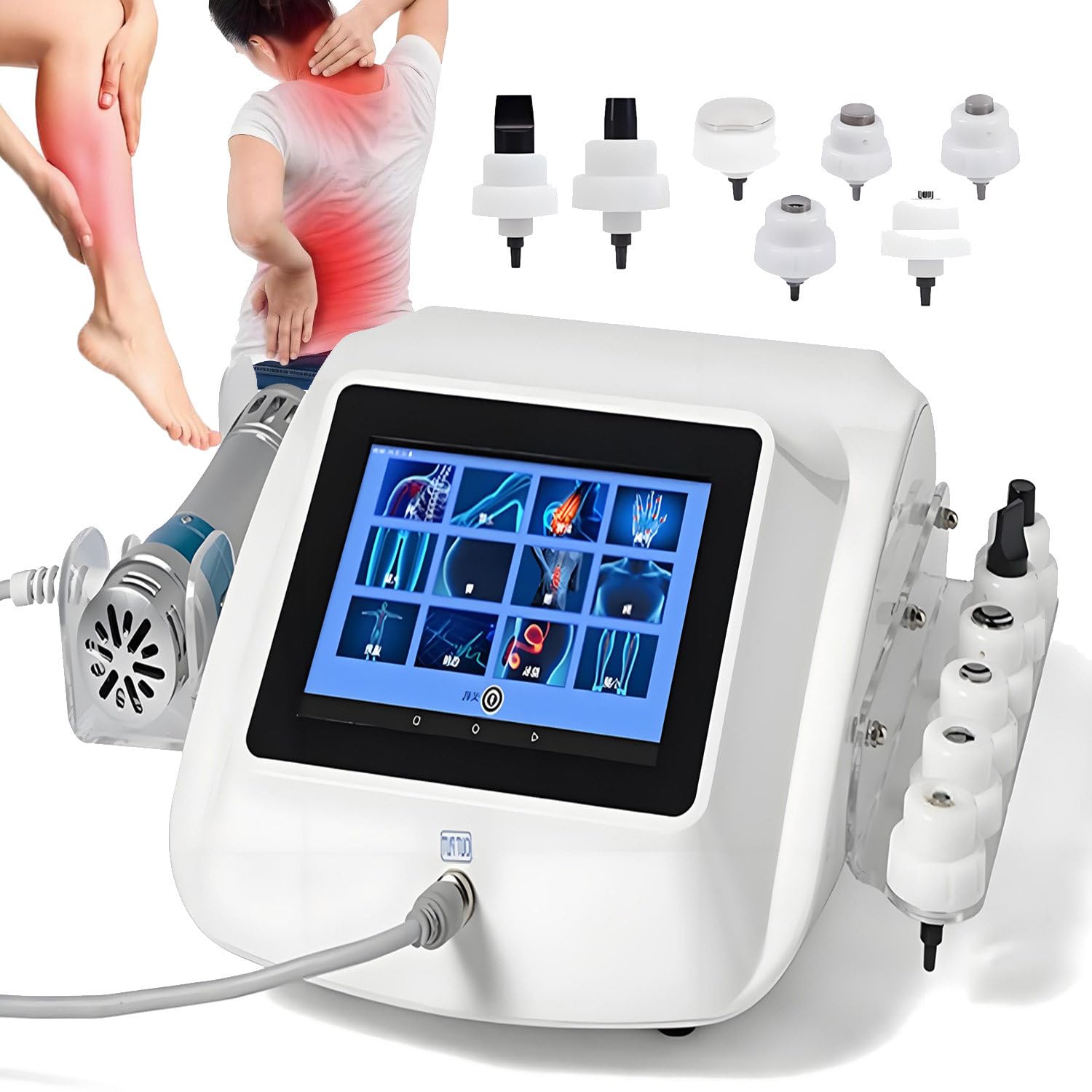 Macchina Professionale per Terapia ad Onde d'urto elettromagnetiche con Grande scroscio tattile, apparecchiatura per Terapia Fisica, massaggiatore ad Onde d'urto, per Tutto Il Corpo