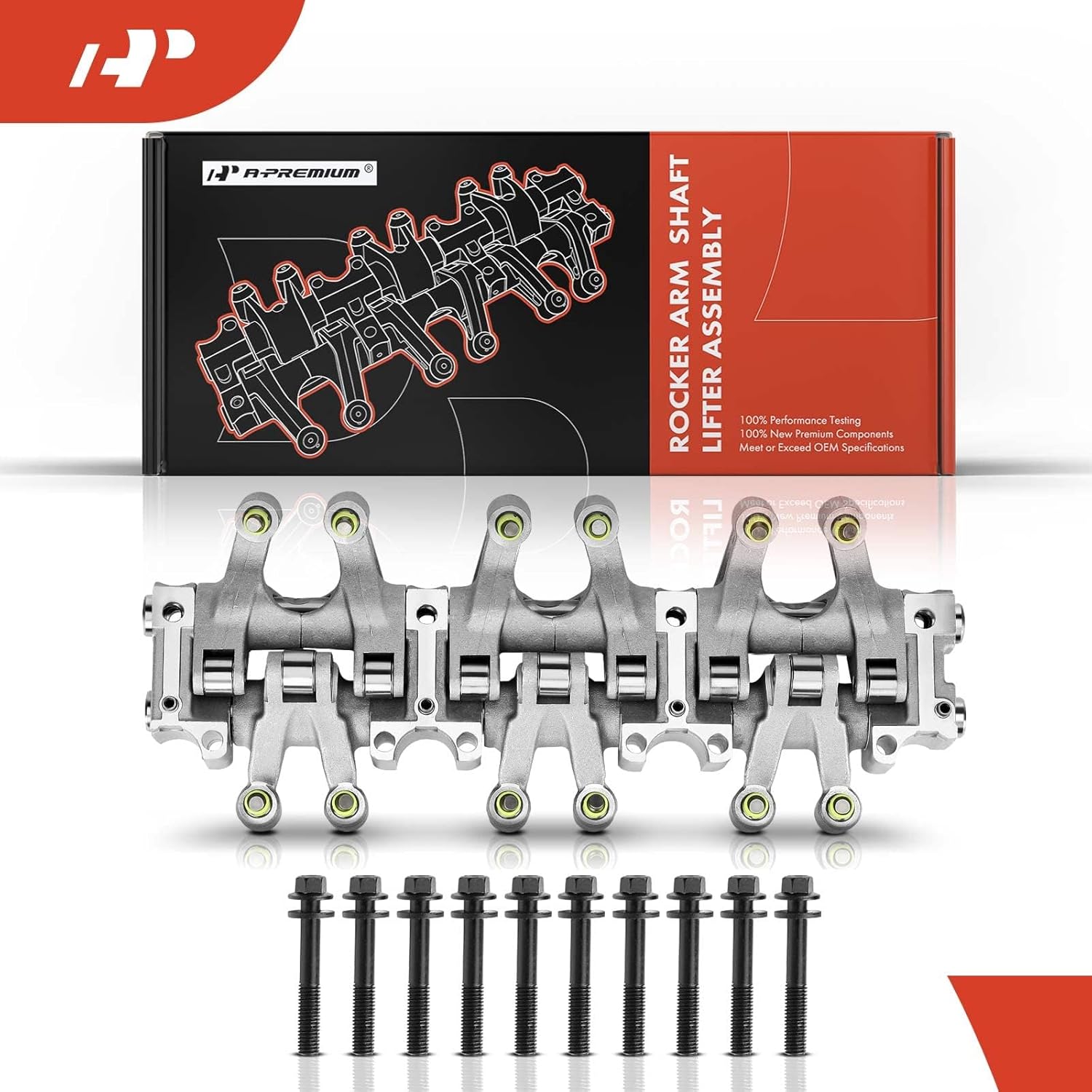 A-Premium Rocker Arm Shaft Lifter Assembly Compatible with Chrysler 300 05-10, Pacifica 04-08 & Dodge Charger 06-10, Challenger 09-10, Journey 09-10, Magnum 05-08, 3.5L 4.0L, Replace# 4892293AC