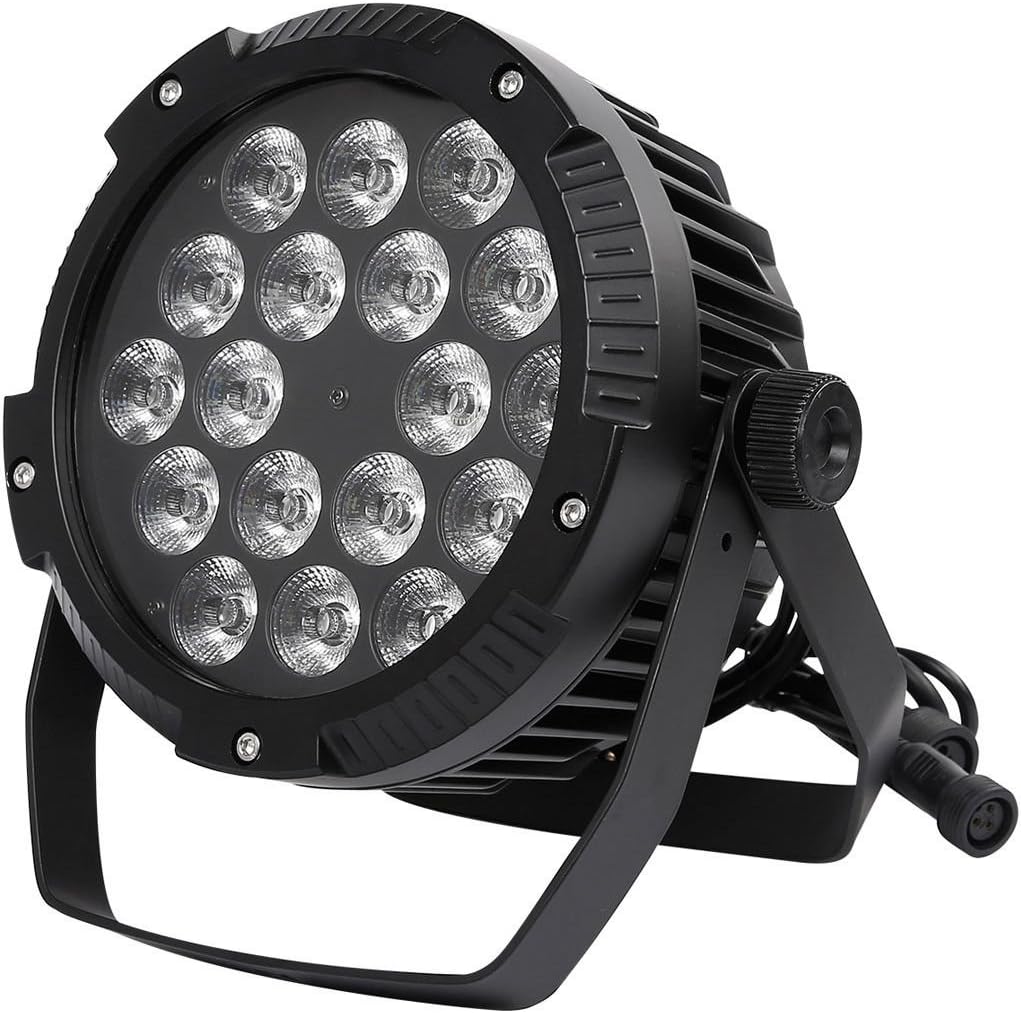 Angled view of a single TC-Home PAR64 LED Stage Light