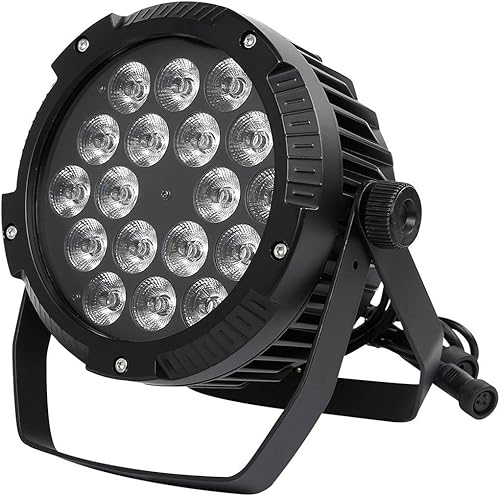 Miniatura 3 de TC-Home 4pcs Par Luz Impermeable 18X15W LED 6 en 1 RGBWA UV PAR64 DMX Luz de Etapa