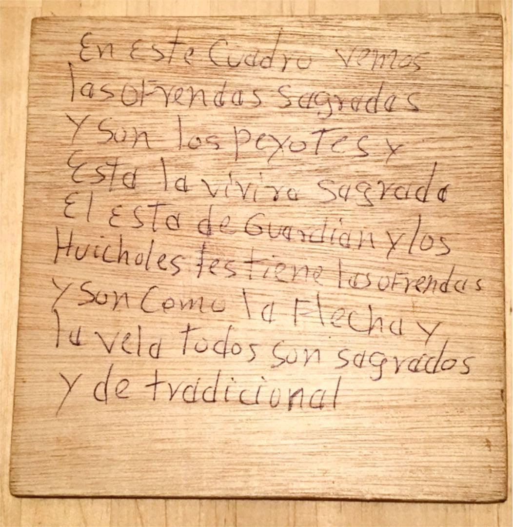 メキシコ ウイチョール 蛇ペヨーテ