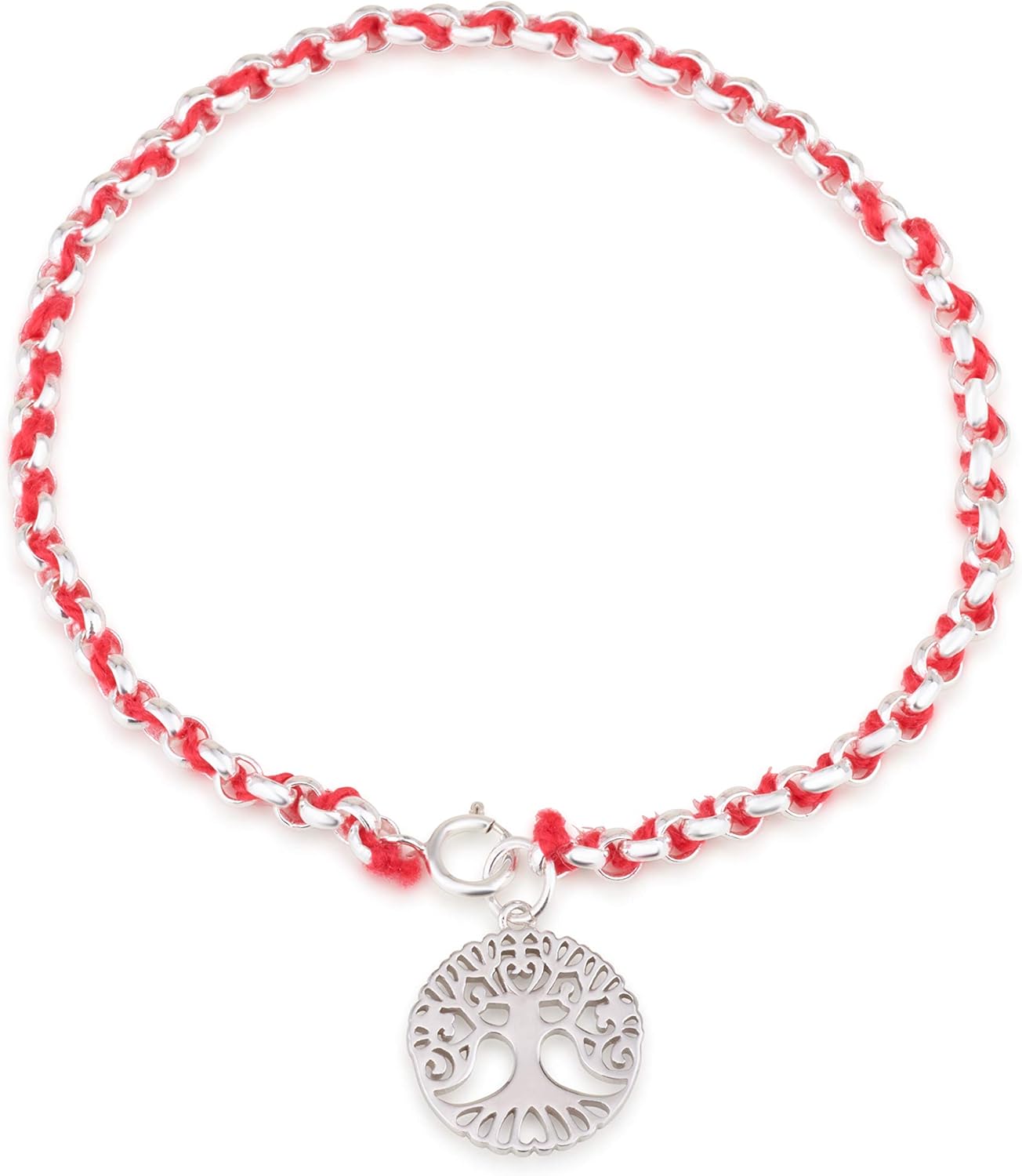 Kabbalah Red String Bracelet, 925 Sterling Silver, Red String Bracelet, Blessing Bracelet, Judaism Jewelry, Jewish Jewelry for Women, Jewish Bracelet for Men, Israel Gifts, Holy Land Gifts, Hebrew Bible Rare