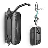 monTEK Swivel Bike Wall Mount&comma; Bike Hangers for Garage&comma; Space-Saving Vertical Bike Rack&comma; Sturdy Bike Storage Rack Holds Up to 66lbs&comma; Easy to Install&comma; Black