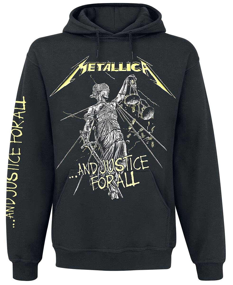 Amazon.com: Metallica Men's Hoodie, Black, Large : Clothing, Shoes \u0026 Jewelry