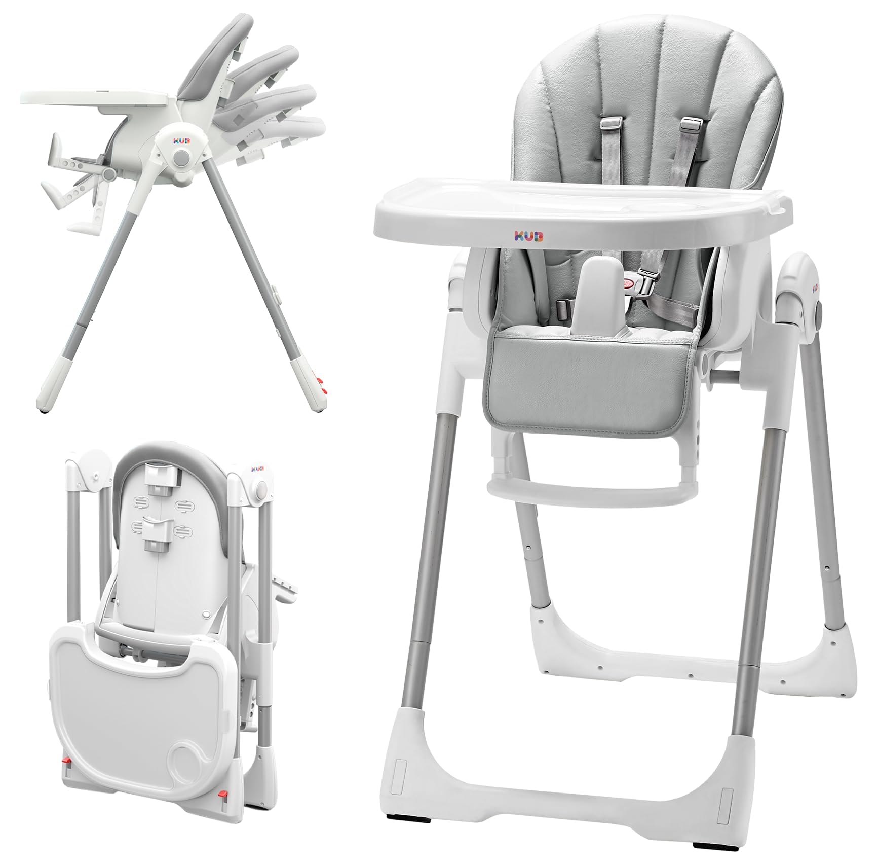 Amazon.com : KÜB 3-in-1 Foldable Baby High Chair | Multifunctional