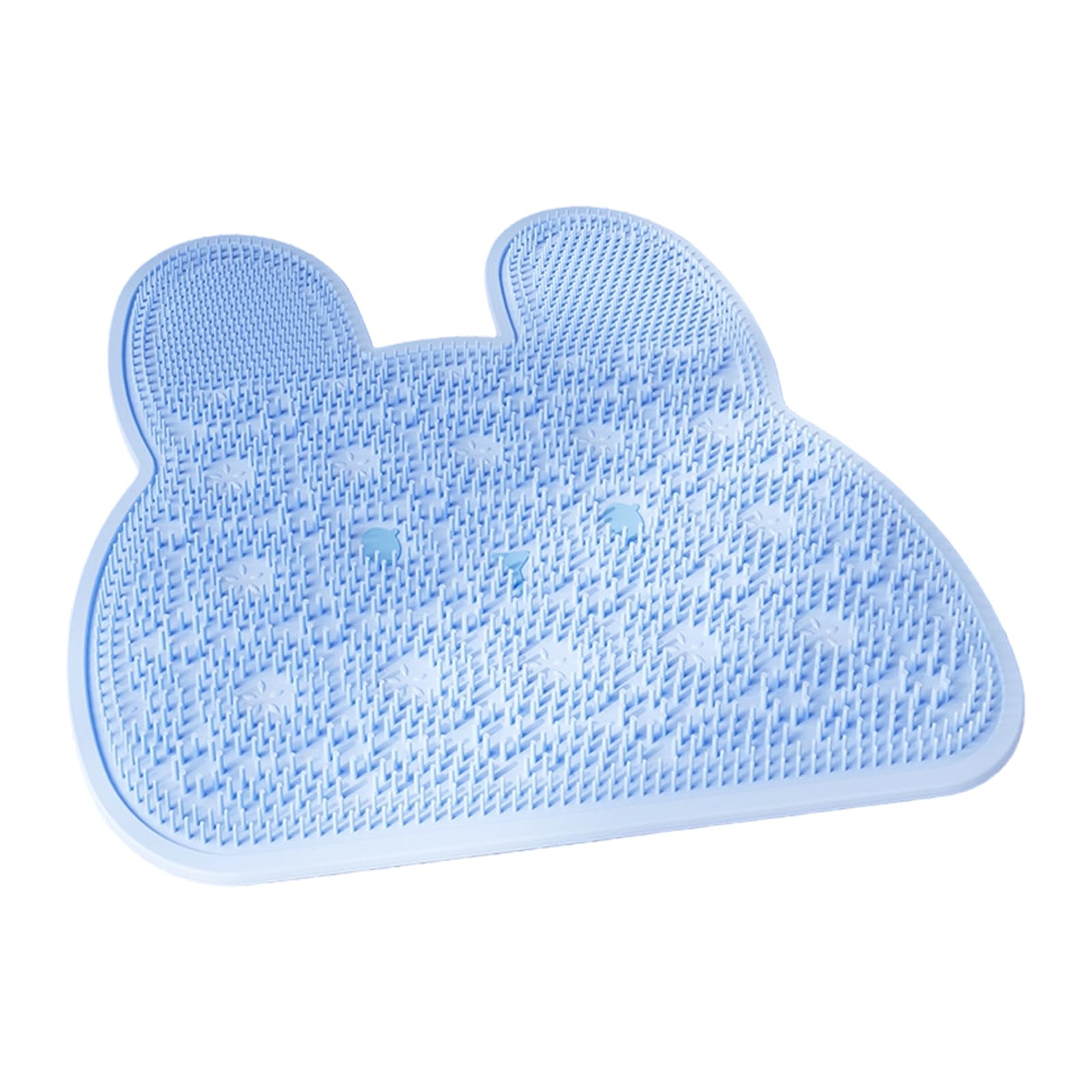 Shntig NonSlip Shower Mat with Massage Texture and Drain Holes for Bathroom and Comfort Slip Resistant Shower Mat