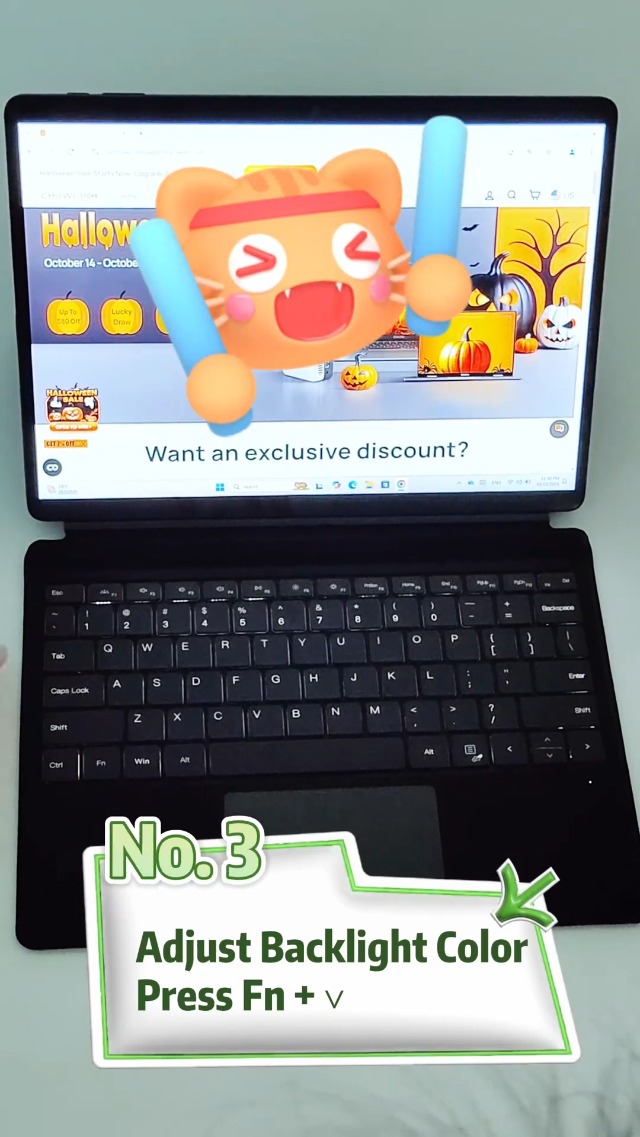 Amazon.co.jp: CHUWI Hi10 Max 専用キーボード 12.96インチタブレット