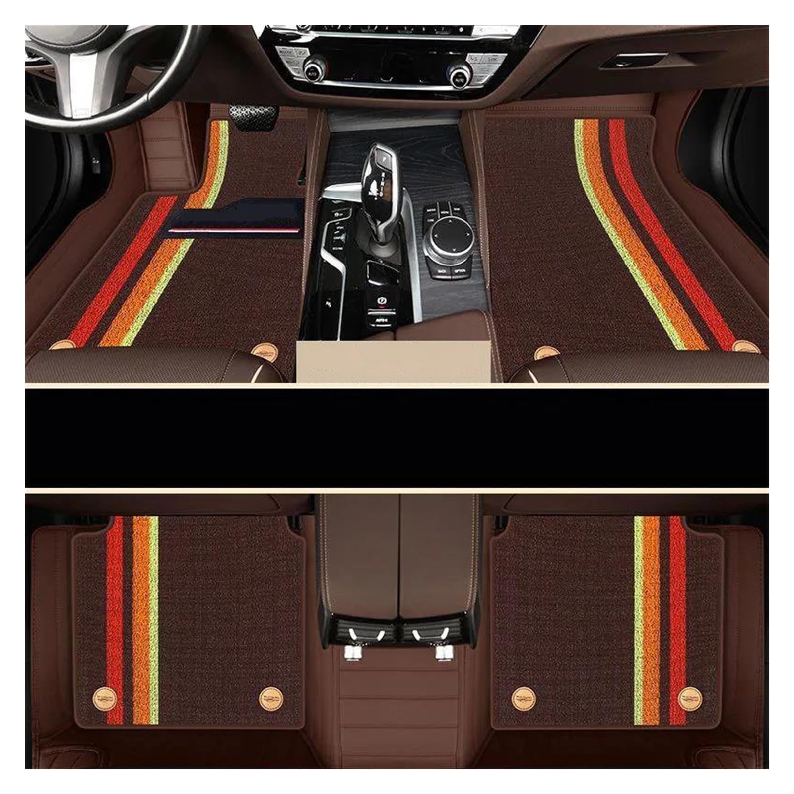Tapis de sol voiture ciel étoilé antidérapant version améliorée Alfa Romeo